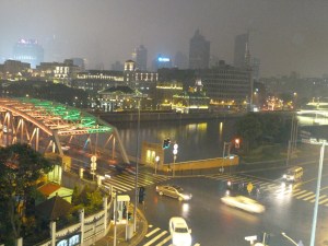 View from my room at Astor House Hotel